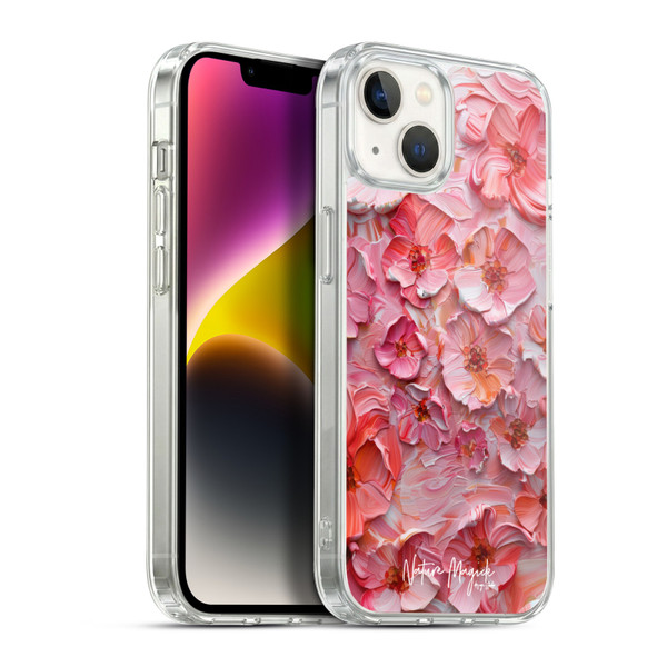Nature Magick Paint Blobs Poppy Soft Gel Case for Apple iPhone 14 Plus & MagSafe