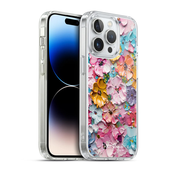 Nature Magick Paint Blobs Pretty Soft Gel Case for Apple iPhone 14 Pro & MagSafe