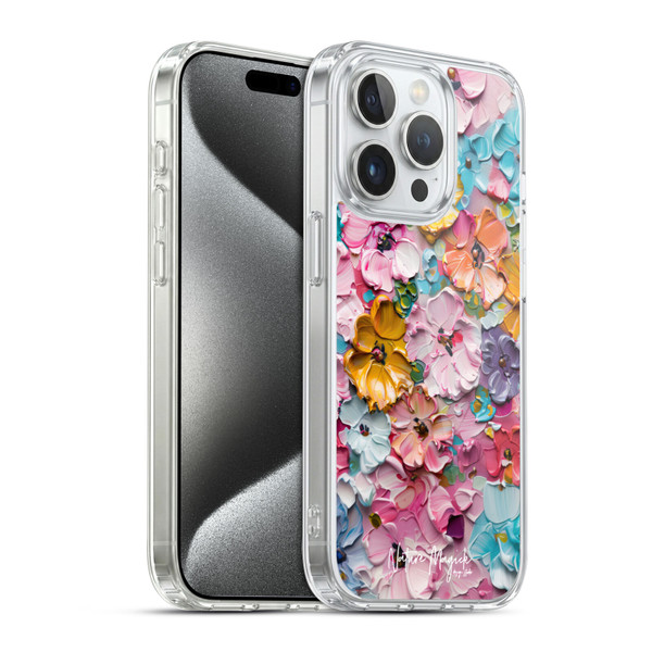 Nature Magick Paint Blobs Pretty Soft Gel Case for Apple iPhone 15 Pro & MagSafe