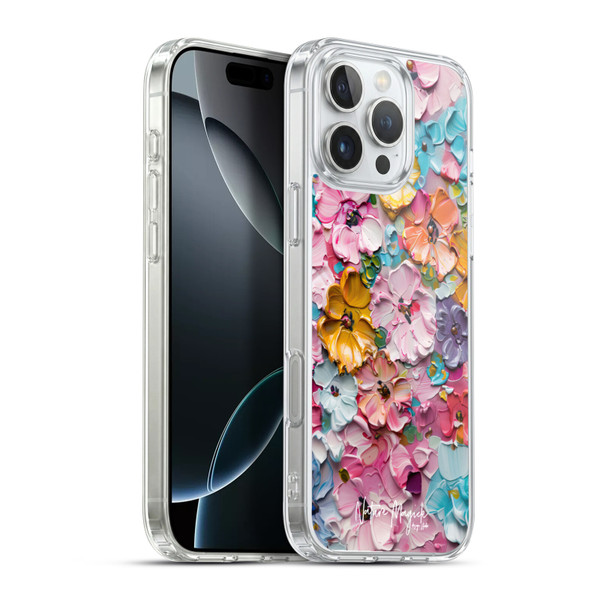 Nature Magick Paint Blobs Pretty Soft Gel Case for Apple iPhone 16 Pro Max & MagSafe