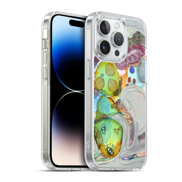 Wyanne Cat No Treat Blues Soft Gel Case for Apple iPhone 14 Pro & MagSafe