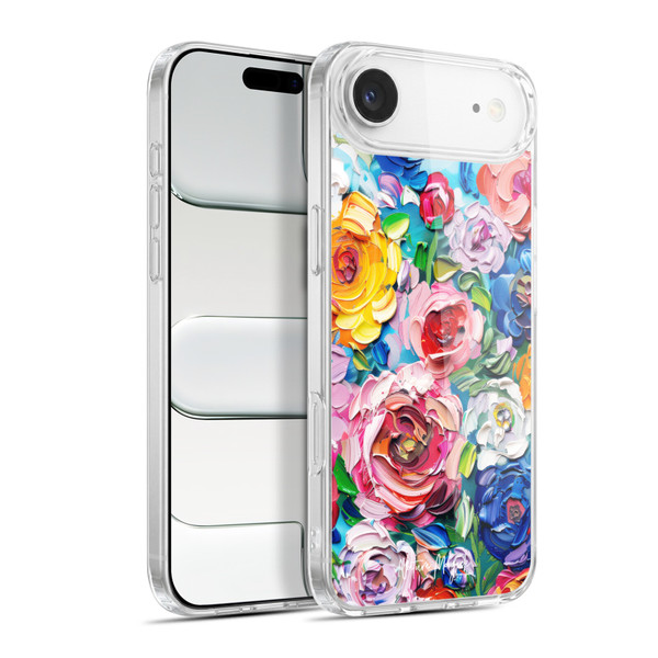 Nature Magick Paint Blobs Bloom Soft Gel Case for Apple iPhone 17 Air