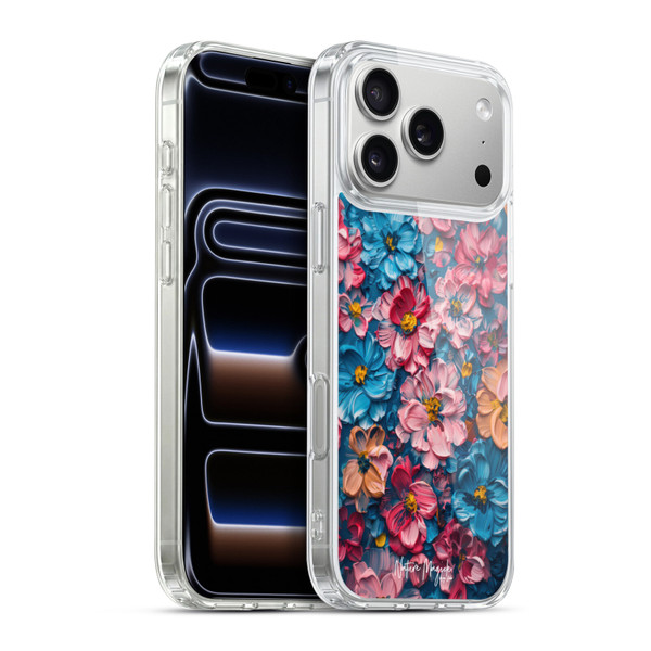 Nature Magick Paint Blobs Elegant Soft Gel Case for Apple iPhone 17 Pro Max