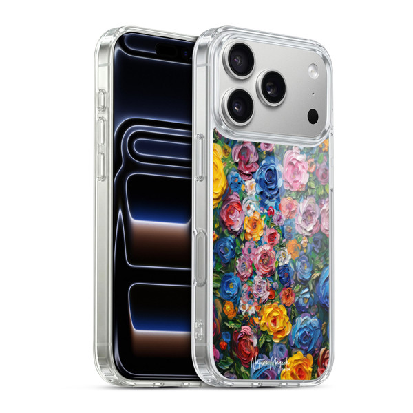 Nature Magick Paint Blobs Buds Soft Gel Case for Apple iPhone 17 Pro