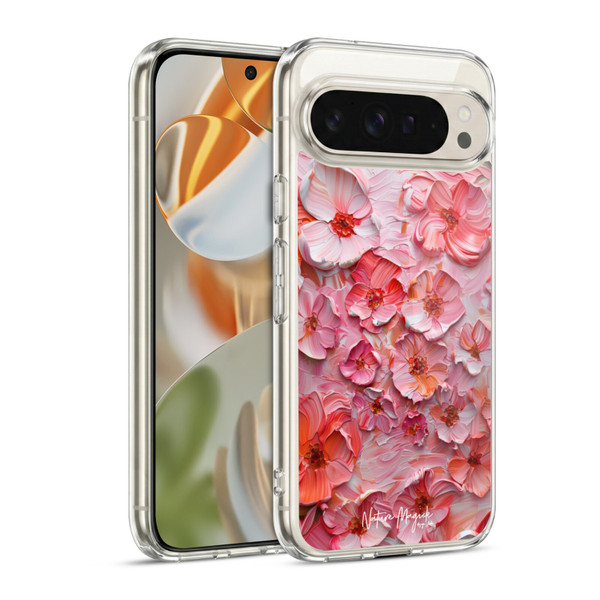 Nature Magick Paint Blobs Poppy Soft Gel Case for Google Pixel 9 / Pixel 9 Pro