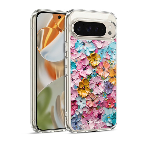 Nature Magick Paint Blobs Pretty Soft Gel Case for Google Pixel 9 / Pixel 9 Pro