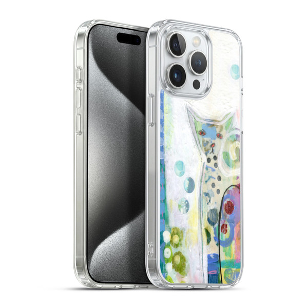 Wyanne Cat Calico Cat Soft Gel Case for Apple iPhone 15 Pro Max & MagSafe