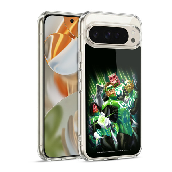 Green Lantern DC Comics Comic Book Covers Group Soft Gel Case for Google Pixel 9 / Pixel 9 Pro