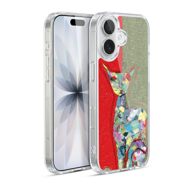 Wyanne Cat Three Cent Attitude Soft Gel Case for Apple iPhone 17