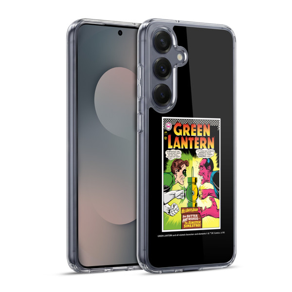 Green Lantern DC Comics Comic Book Covers Sinestro Soft Gel Case for Samsung Galaxy S25+ & MagSafe