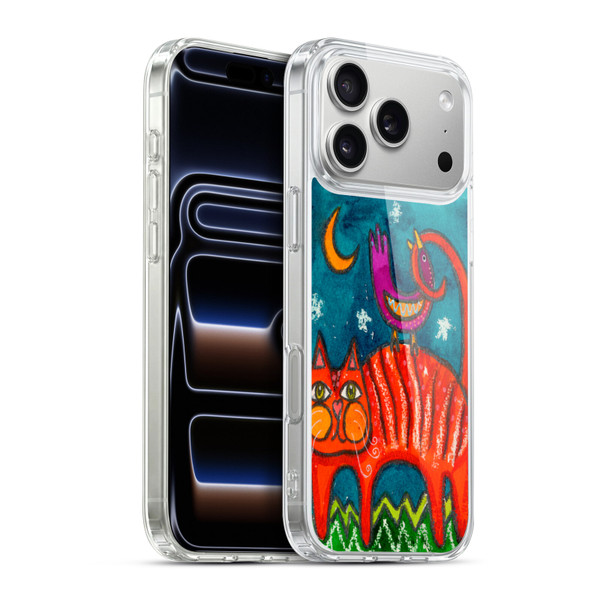 Wyanne Cat Birdy Got My Tail Kitty Soft Gel Case for Apple iPhone 17 Pro Max