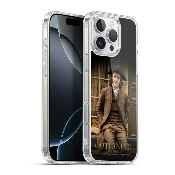 Outlander Season 4 Art Fergus Fraser Soft Gel Case for Apple iPhone 16 Pro Max & MagSafe