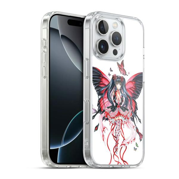 Nene Thomas Fairies Red Hearts Anime Soft Gel Case for Apple iPhone 16 Pro & MagSafe