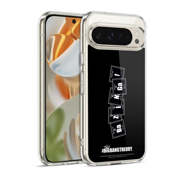 The Big Bang Theory Bazinga Elements Soft Gel Case for Google Pixel 9 / Pixel 9 Pro