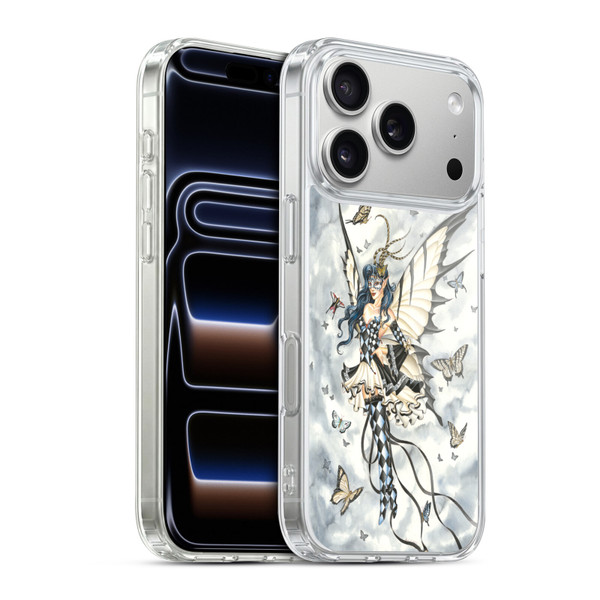 Nene Thomas Fairies Symphony In Black And White Soft Gel Case for Apple iPhone 17 Pro