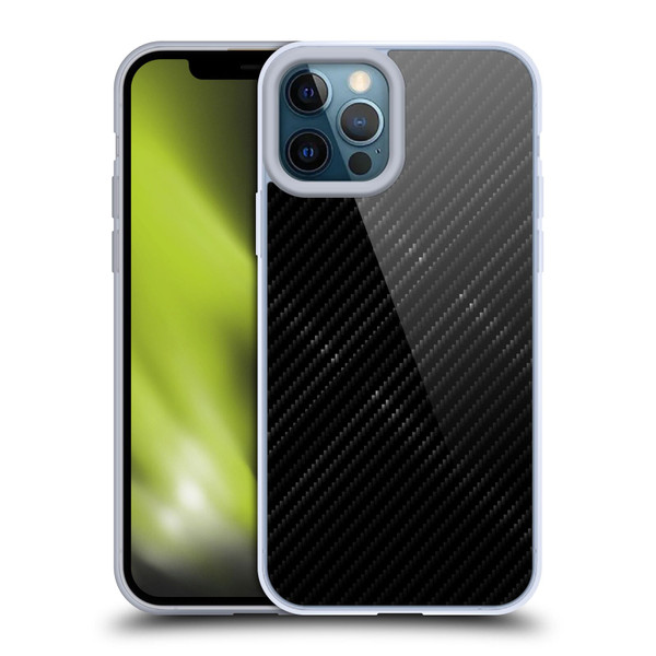 Alyn Spiller Carbon Fiber Plaid Soft Gel Case for Apple iPhone 12 Pro Max & MagSafe