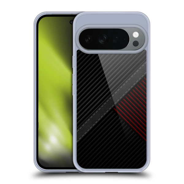 Alyn Spiller Carbon Fiber Stitch Soft Gel Case for Google Pixel 10