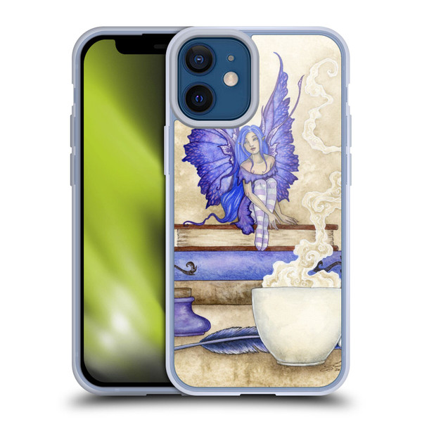 Amy Brown Lovely Fairies Blue Pixie Soft Gel Case for Apple iPhone 12 Mini & MagSafe
