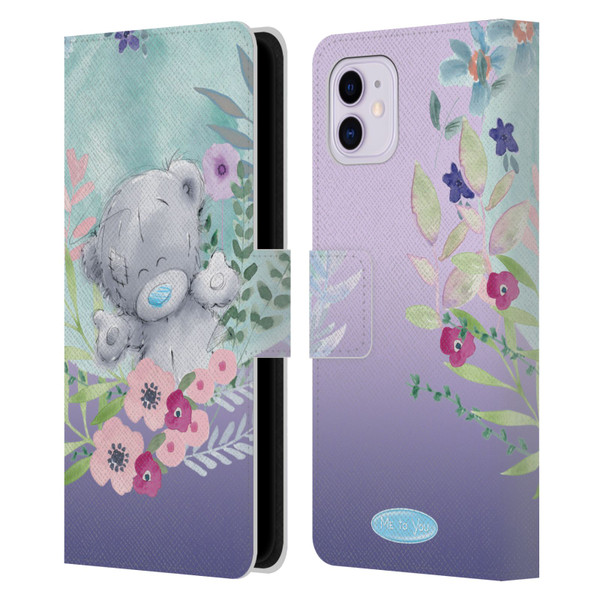Me To You Soft Focus Happy Tatty Leather Book Wallet Case Cover For Apple iPhone 11