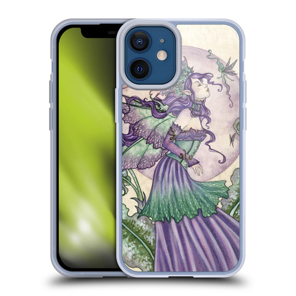Amy Brown Lovely Fairies Pixie Gossip Soft Gel Case for Apple iPhone 12 Mini & MagSafe