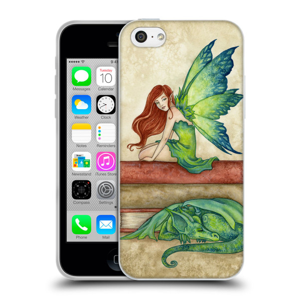 Amy Brown Lovely Fairies Bedtime Stories Soft Gel Case for Apple iPhone 5c