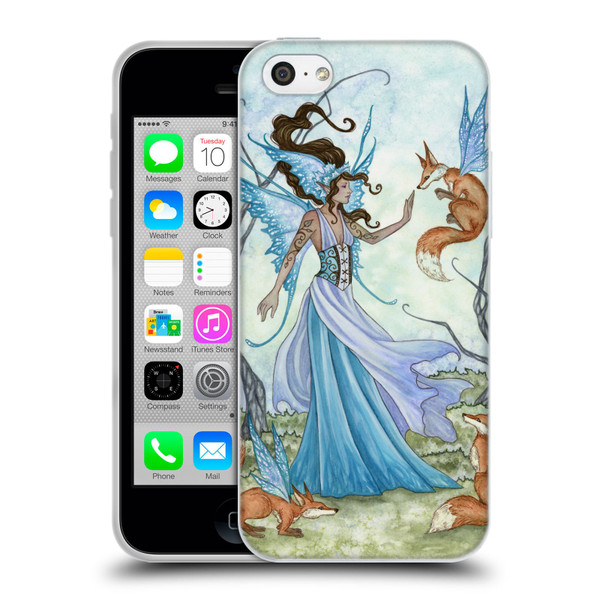 Amy Brown Lovely Fairies Enchanted Encounter Soft Gel Case for Apple iPhone 5c