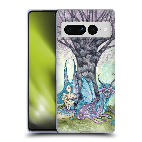 Amy Brown Lovely Fairies Dream Tree Soft Gel Case for Google Pixel 7 Pro
