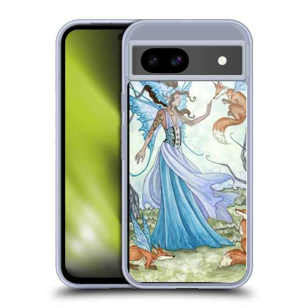 Amy Brown Lovely Fairies Enchanted Encounter Soft Gel Case for Google Pixel 8a
