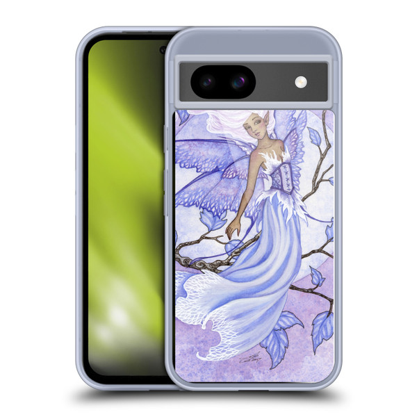 Amy Brown Lovely Fairies Dreaming In Lavender Soft Gel Case for Google Pixel 8a