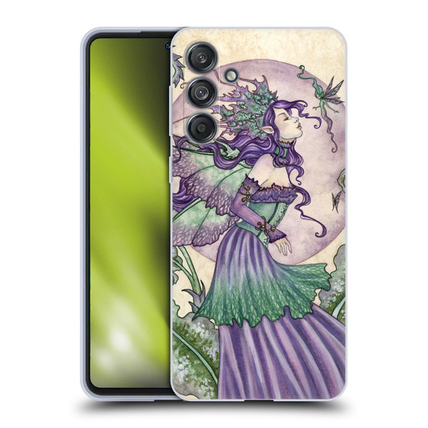Amy Brown Lovely Fairies Pixie Gossip Soft Gel Case for Samsung Galaxy M55 5G