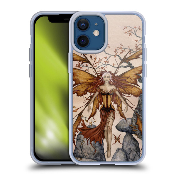 Amy Brown Pixies Autumn Soft Gel Case for Apple iPhone 12 Mini & MagSafe