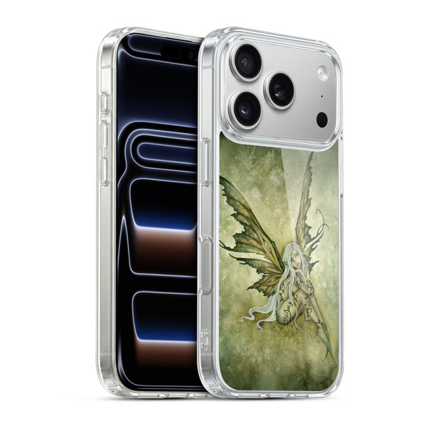 Amy Brown Pixies Greensprite Soft Gel Case for Apple iPhone 17 Pro