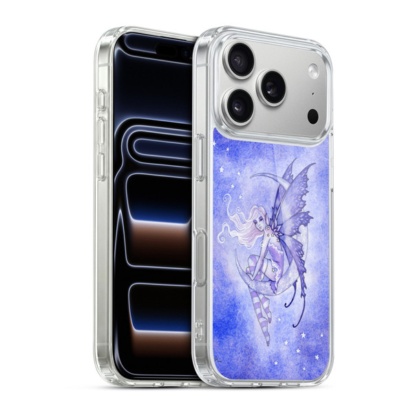 Amy Brown Pixies Moon Fae Soft Gel Case for Apple iPhone 17 Pro