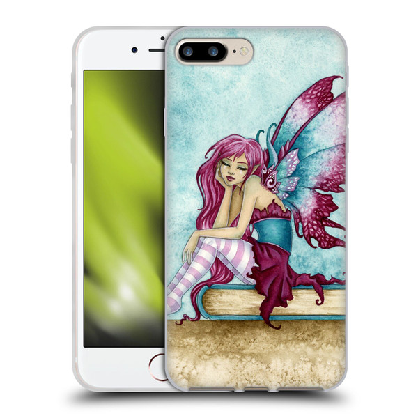 Amy Brown Pixies Young Soft Gel Case for Apple iPhone 7 Plus / 8 Plus & MagSafe