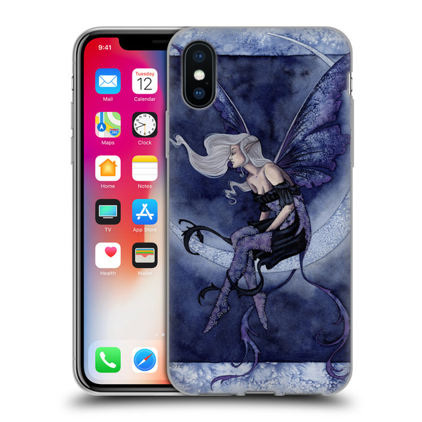 Amy Brown Pixies Moonsprite Soft Gel Case for Apple iPhone X / iPhone XS & MagSafe