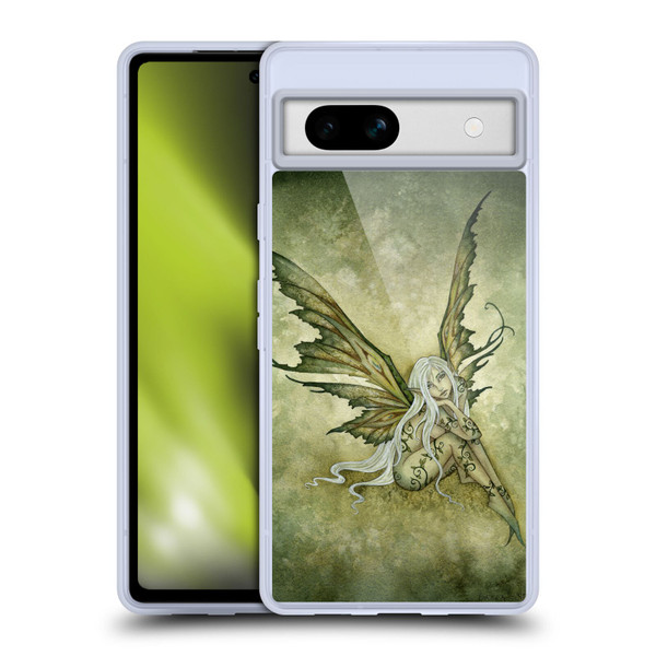 Amy Brown Pixies Greensprite Soft Gel Case for Google Pixel 7a