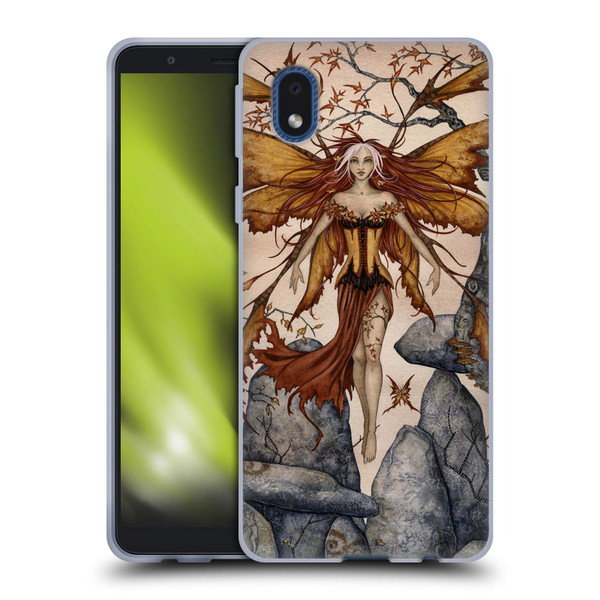 Amy Brown Pixies Autumn Soft Gel Case for Samsung Galaxy A01 Core (2020)