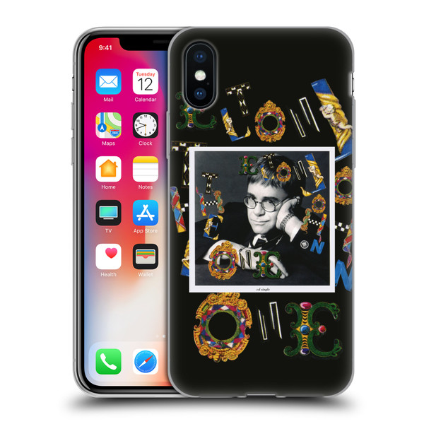 Elton John Artwork The One Single Soft Gel Case for Apple iPhone X / iPhone XS & MagSafe