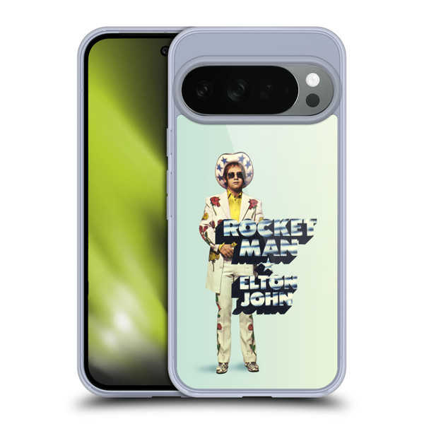 Elton John Artwork Rocket Man Single Soft Gel Case for Google Pixel 10