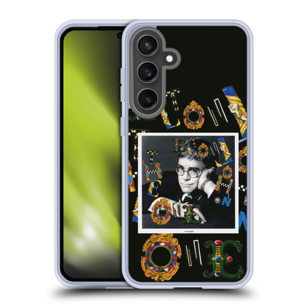 Elton John Artwork The One Single Soft Gel Case for Samsung Galaxy S24 FE & MagSafe