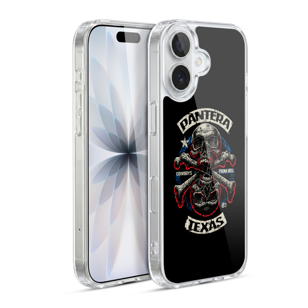 Pantera Art Double Cross Soft Gel Case for Apple iPhone 17