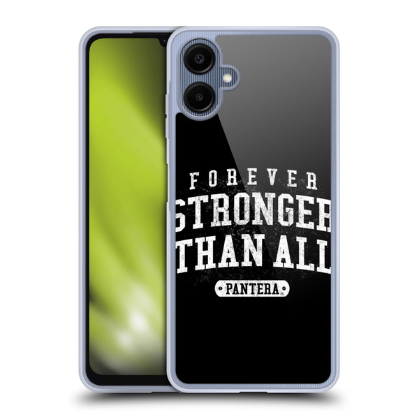 Pantera Art Stronger Than All Soft Gel Case for Samsung Galaxy A06 4G / 5G