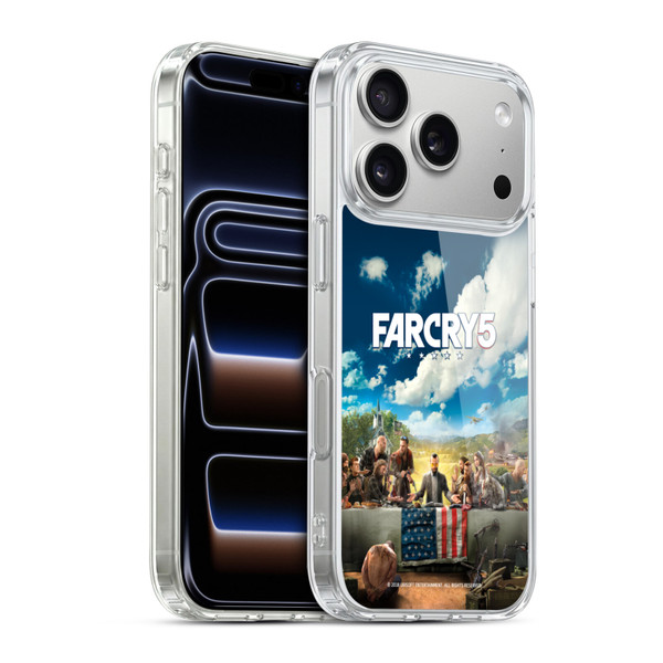 Far Cry 5 Key Art And Logo Main Soft Gel Case for Apple iPhone 17 Pro