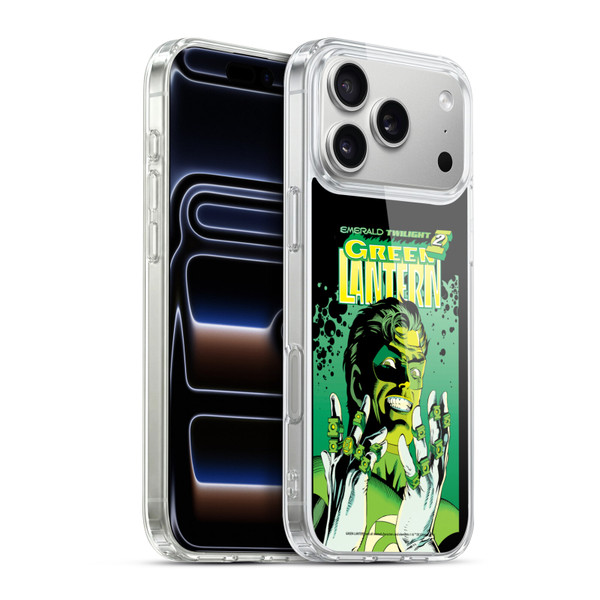 Green Lantern DC Comics Comic Book Covers Emerald Twilight Soft Gel Case for Apple iPhone 17 Pro Max