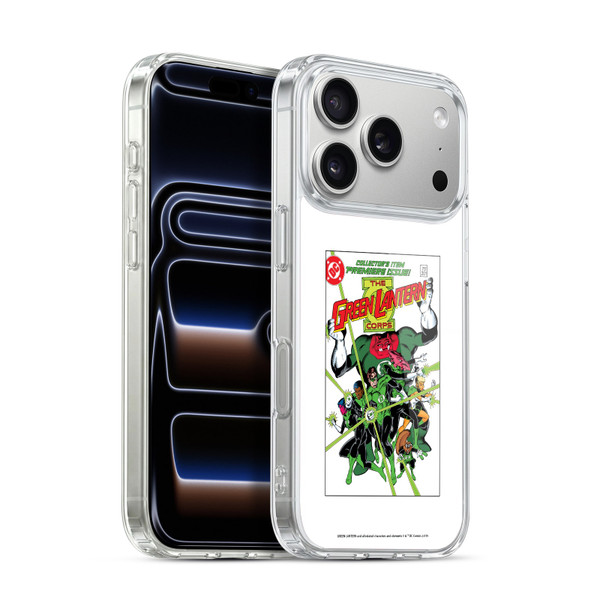 Green Lantern DC Comics Comic Book Covers Group 2 Soft Gel Case for Apple iPhone 17 Pro