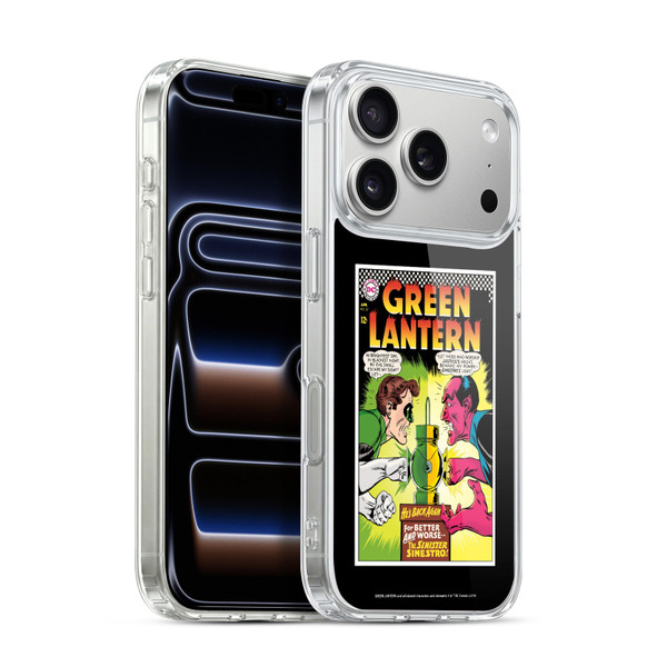 Green Lantern DC Comics Comic Book Covers Sinestro Soft Gel Case for Apple iPhone 17 Pro
