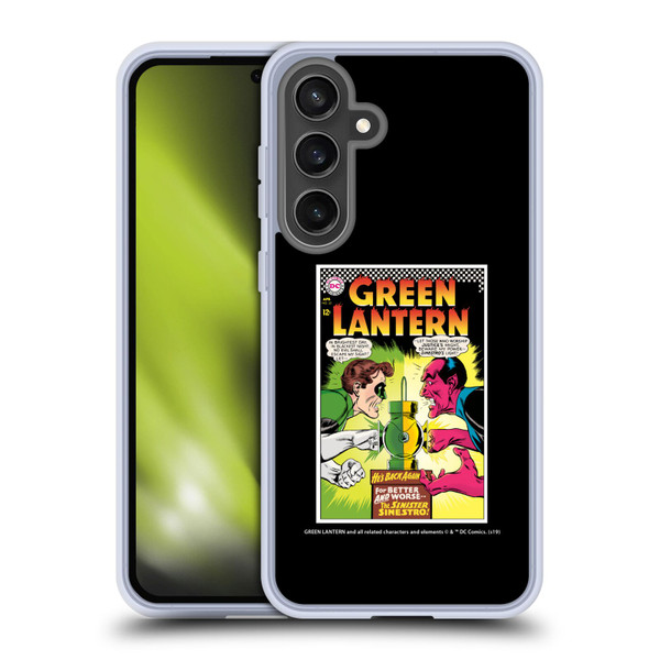 Green Lantern DC Comics Comic Book Covers Sinestro Soft Gel Case for Samsung Galaxy S24 FE & MagSafe