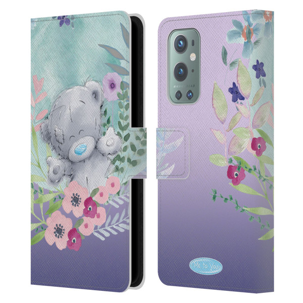 Me To You Soft Focus Happy Tatty Leather Book Wallet Case Cover For OnePlus 9