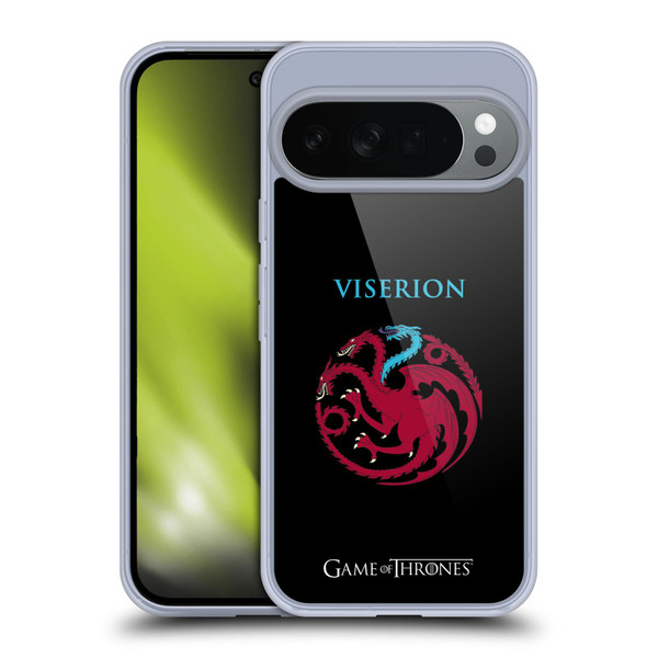 HBO Game of Thrones Graphics Dragon Viserion Soft Gel Case for Google Pixel 10