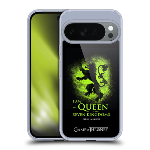 HBO Game of Thrones Graphics Queen Cersei Soft Gel Case for Google Pixel 10